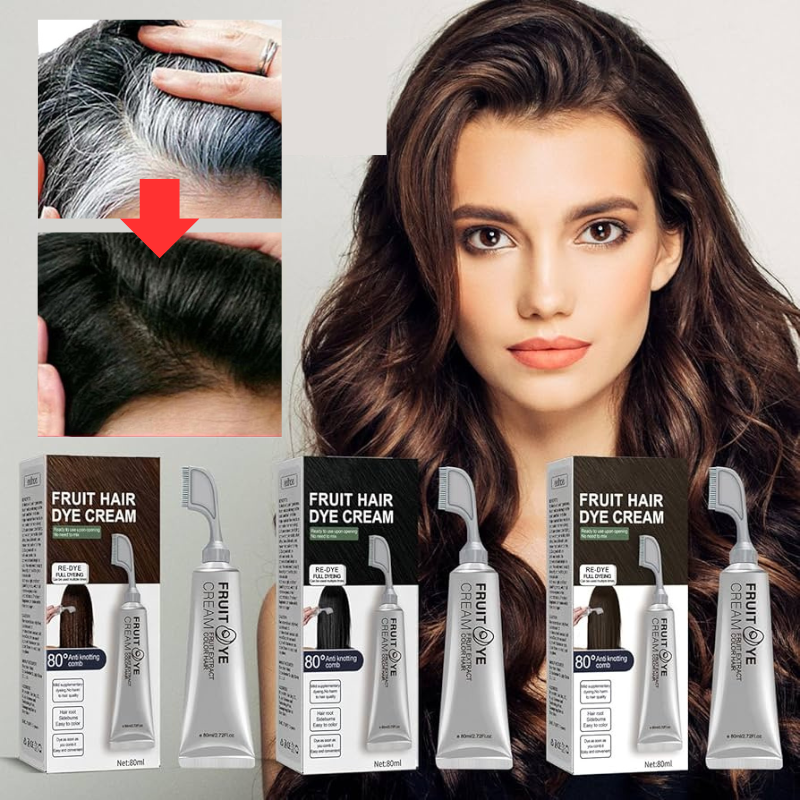 Hajfesték ősz hajra (A kefét a csomag tartalmazza)