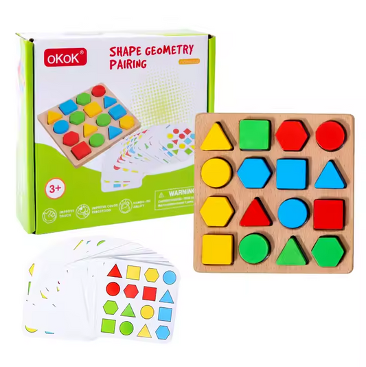 Fa formájú párosító fajáték, 3 éves kortól